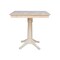 International Concepts 36 in. x 36 in. Square Top Pedestal Table  - 35.9 in.H K-3636TP-27B-6B - alternate 5